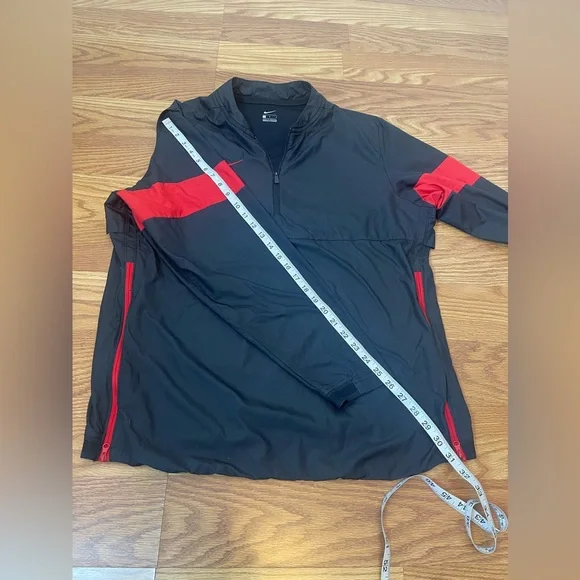 Nike half zip up pullover windbreaker size L - Picture 9 of 10
